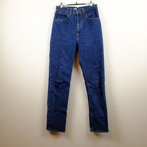 Levis denim 70's high rise straight jeans size 27